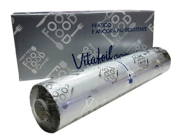 ROTOLO ALLUMINIO BOX GOFFRATO DUETTO 100MT LARGHEZZA 33CM 2PZ X CF