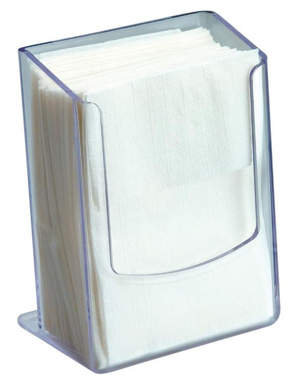 ORGANISER BAR TOVAGLIOLI 25X25 E CANNUCCE NERO E TRASPARENTE