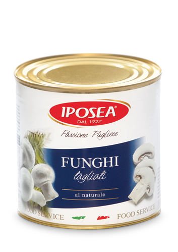 FUNGHI TAGLIATI AL NATURALE IPOSEA 2650ML 6LA X CT