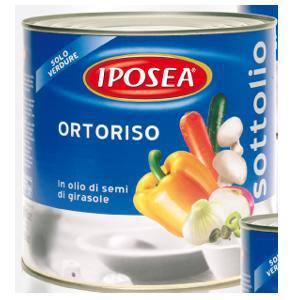 ORTORISO IN OLIO DI GIRASOLE IPOSEA 2200ML 6LA X CT