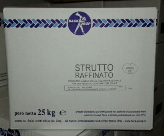 STRUTTO RAFFINATO BACK EUROP 25KG X CT