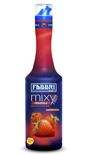 POLPA DI FRUTTA ALLA FRAGOLA FABBRI MIXYFRUIT 1,3KG 6PZ X CT