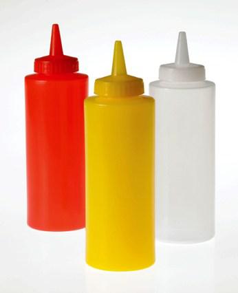 SQUEEZE BOTTLE LEONE 680ML TRASPARENTE 6PZ X CT