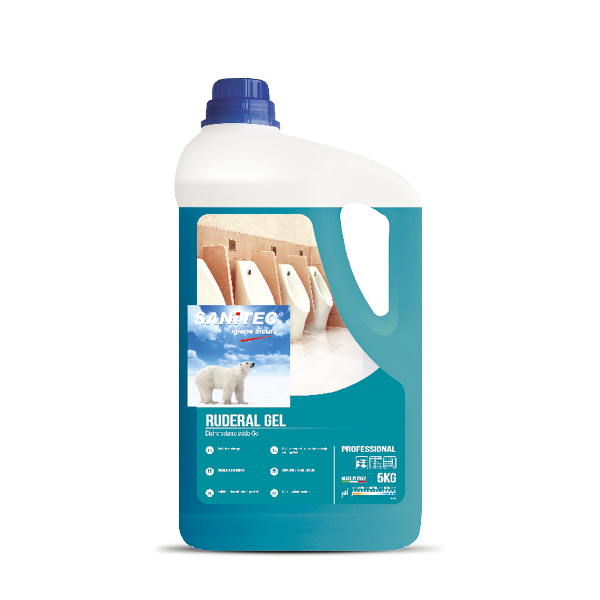 DET. DISINCROSTANTE CALCARE E RUGGINE SANITEC RUDERAL PULIRAPIDO 5KG X 2PZ X CT