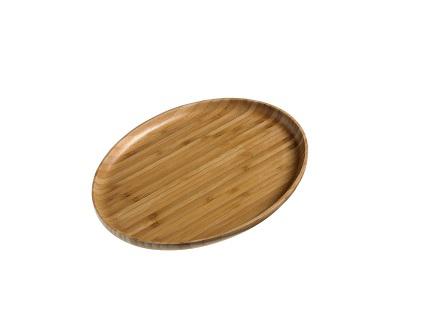 VASSOIO OVALE LEONE BALI 28,5X21,5X2 BAMBOO
