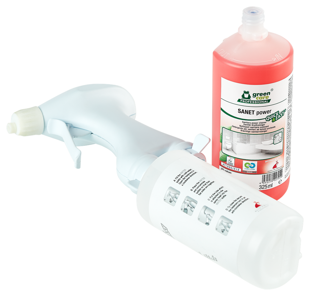 DET. MULTIUSO BAGNO SANET POWER QUICK &amp; EASY 325ML X 6PZ X CT