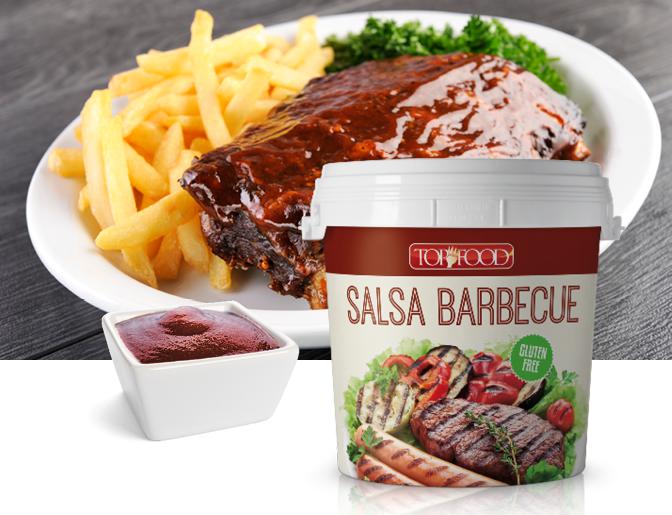 SALSA BARBECUE TOPFOOD 5KG