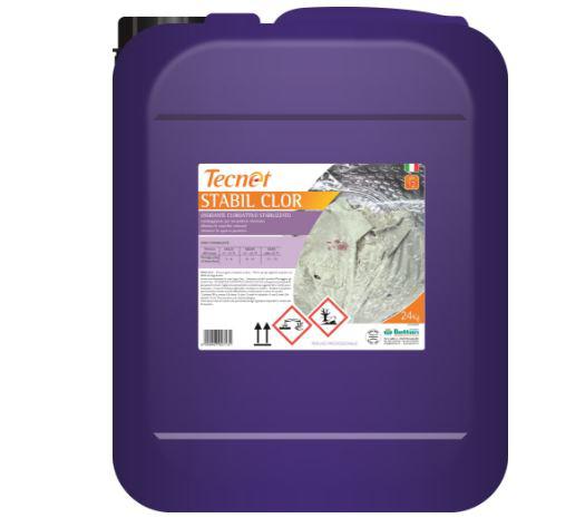 DET. CANDEGGIANTE DOS. AUTOMATICO BASE OSSIGENO TECNET STABIL CLOR 24KG