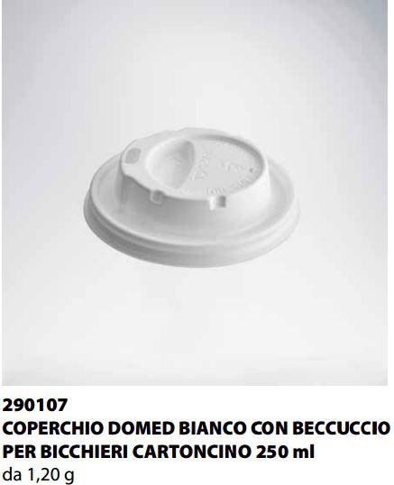 COPERCHIO PER BICCHIERE TERMICO ISAP PASSO E BEVO 180-250cc PS 100PZ X 10CF X CT