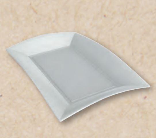 PIATTO RETTANGOLARE GOLDPLAST NICE 280X190 POLPA CELLULOSA 50PZ X 10CF X CT
