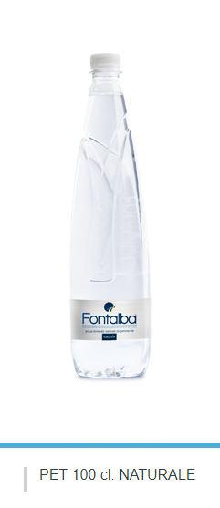 ACQUA NATURALE FONTALBA 1LT PET 6PZ X CF