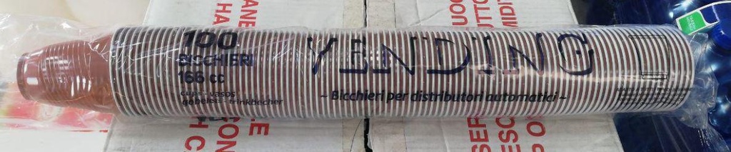 BICCHIERE 166CC PER DISTRIBUTORI AUTOMATICI 100PZ X 30CF X CT