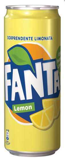 FANTA LEMON 33CL LATTINA SLEEK 24PZ X CT