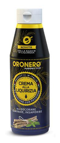 CREMA ALLA LIQUIRIZIA ORONERO 200GR 12PZ X CT