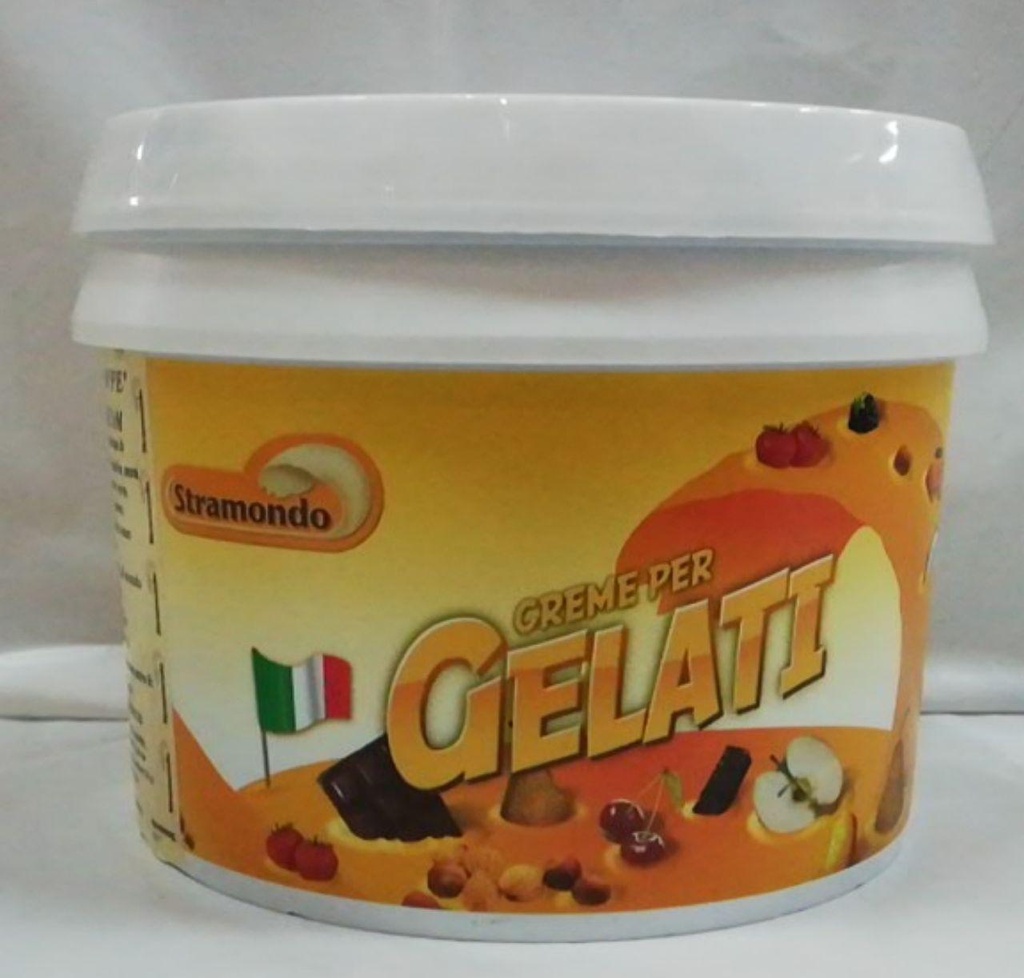 PASTA GELATO STRAMONDO PARFAIT DI MANDORLE 3KG 4PZ X CT