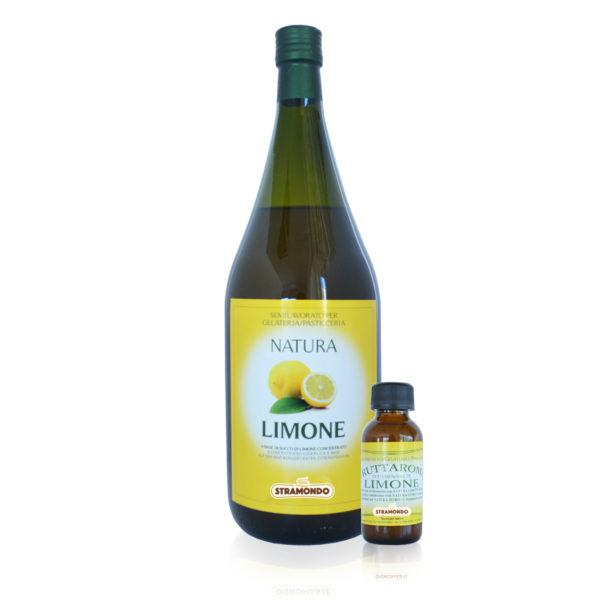 SEMILAVORATO PER GELATERIA STRAMONDO NATURA LIMONE CON FRUTTAROMA 2KG 4PZ X CT