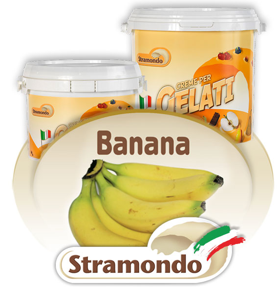 FRUTTA CONCENTRATA STRAMONDO FRUTTAGEL BANANA 3KG 4PZ X CT