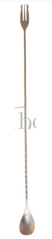 CUCCHIAINO BAR THE BARS FORK 45CM ACCIAIO VINTAGE STEEL