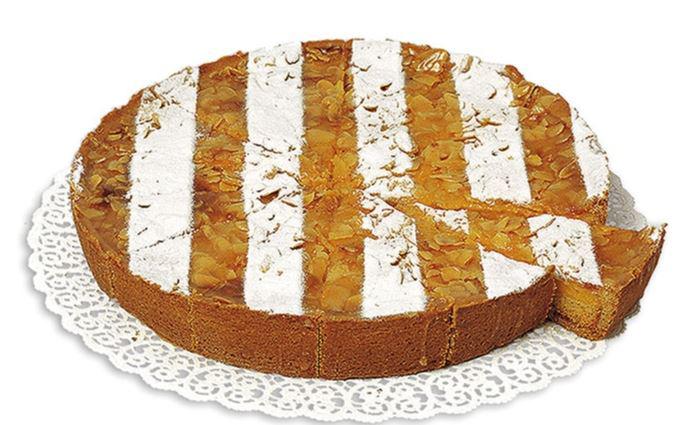 TORTA MANDORLE PRETAGLIATA 14 FETTE 1,3KG X CF