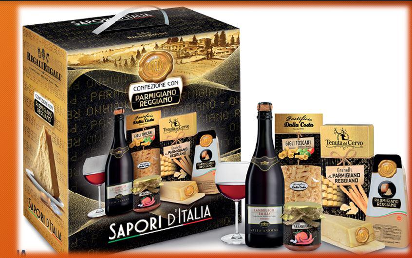 CESTO NATALIZIO STRENNA SAPORI D'ITALIA