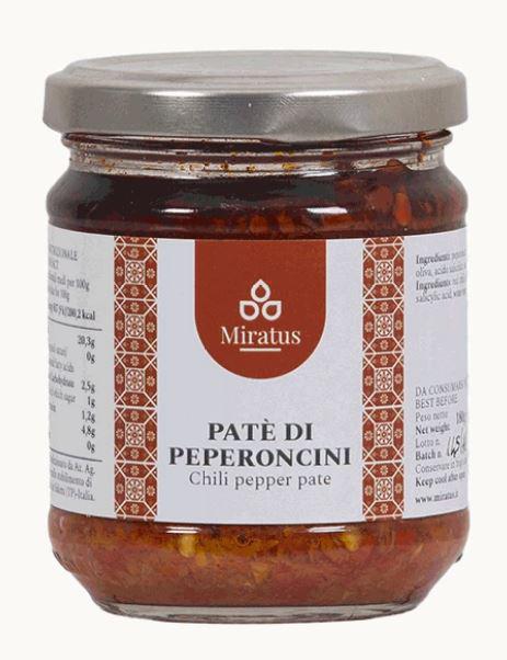 PATE' DI PEPERONCINI MIRATUS 180GR 24PZ X CT