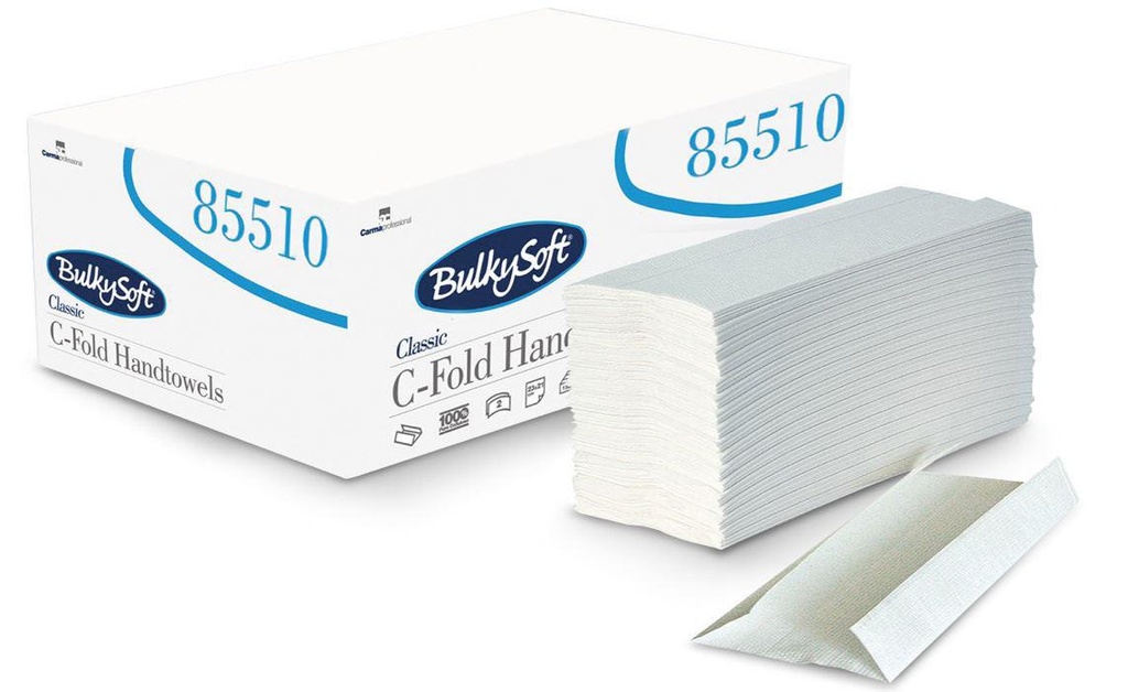 ASCIUGAMANI PIEGA C BULKYSOFT CLASSIC C-FOLD 153PZ X 20CF X CT