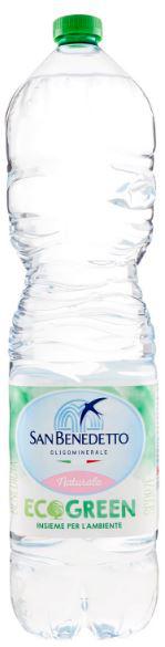 ACQUA NATURALE SAN BENEDETTO ECOGREEN 1,5LT RPET 6PZ X CF