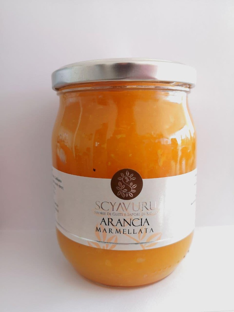 MARMELLATA DI ARANCIA SCYAVURU 600GR 18 PZ X CT