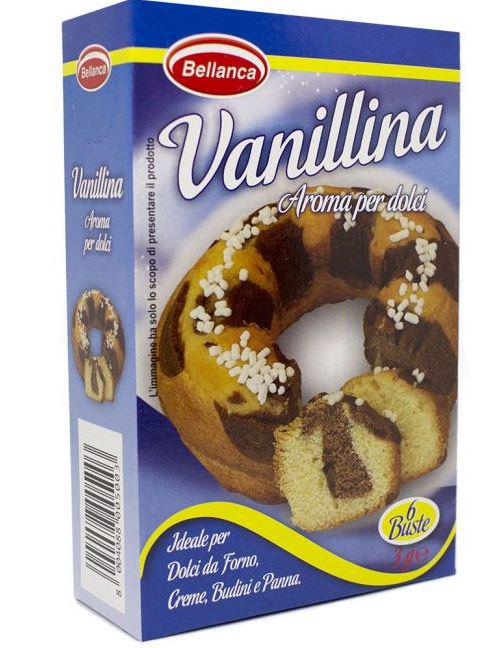 VANILLINA PURA BELLANCA 0,3GR 6PZ X 18 CF X CT