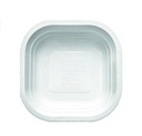 PIATTO FONDO QUADRO ALLUMINIO 17,5X17,5cm 12PZ X 6CF X CT