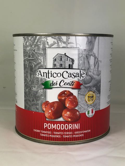 POMODORINI CILIEGINI IN SUCCO DI POMODORI ANTICO CASALE DEI CONTI LA3KG 6LAXCT  