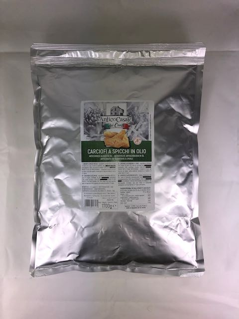 CARCIOFI A SPICCHI IN OLIO ANTICO CASALE DEI CONTI CF1.7KG 10CFXCT              
