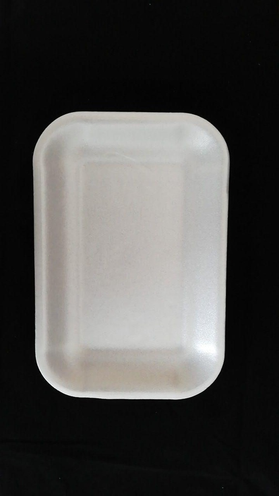 VASSOIO POLISTIROLO COOPBOX CX202 200X135X18 BIANCO 1000PZ X 8ST X BL