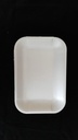 VASSOIO POLISTIROLO COOPBOX CX203 235X160X23 BIANCO 1000PZ X 10ST X BL