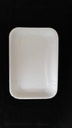 VASSOIO POLISTIROLO COOPBOX CX204 270x185x20 BIANCO 500PZ X 4ST X BL