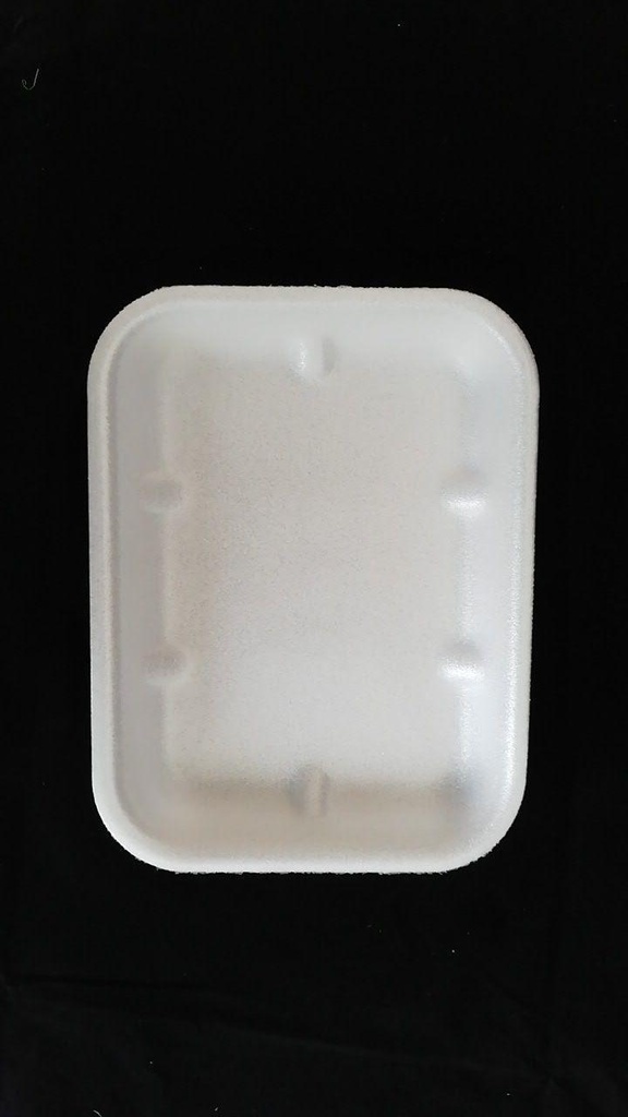 VASSOIO POLISTIROLO COOPBOX CX302 180X135X21 BIANCO 1000PZ X 12ST X BL
