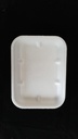 VASSOIO POLISTIROLO COOPBOX CX302 180X135X21 BIANCO 1000PZ X 12ST X BL