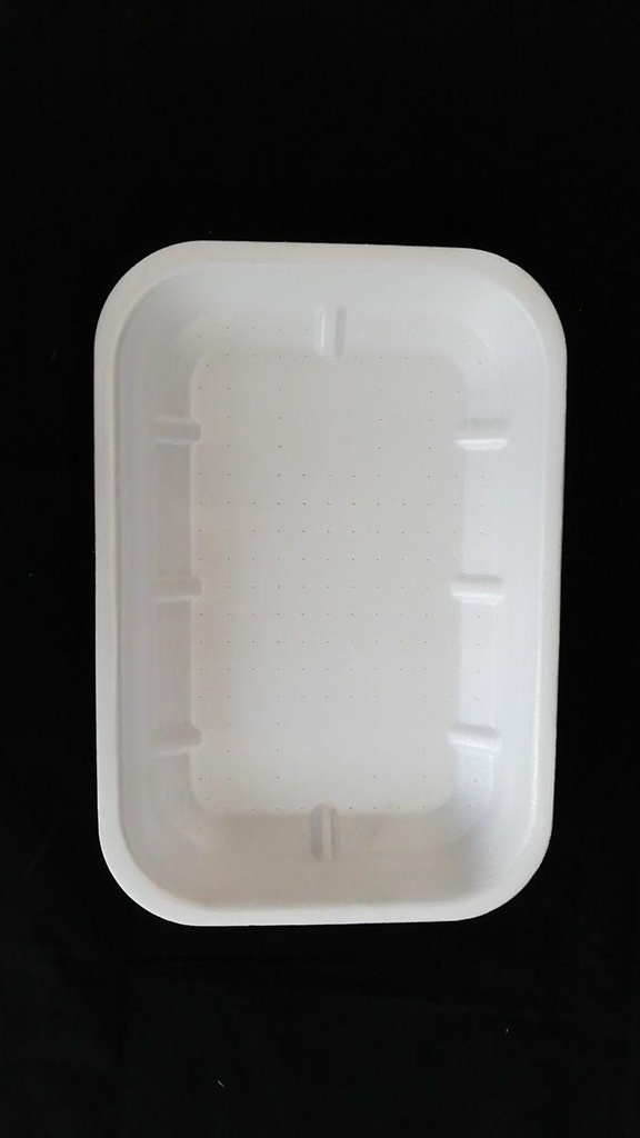 VASSOIO POLISTIROLO DRENANTE COOPBOX NDRY CX313 223XX152X31 BIANCO 500PZ X 6CF X BL