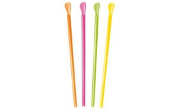 [070607] CANNUCCE CUCCHIAIO CROWN CHEF 20CM D6MM MULTICOLOR PS 500PZ X 20CF X CT