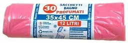[169] SACCO NU PER BAGNO PROFUMATI 35X45 ROSA 30PZ X 30CF X CT