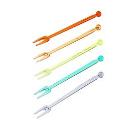 [F2C] POSATE FORCHETTINA 2P FLORIDA 8,5cm MULTICOLOR 1KG X 16CF X CT
