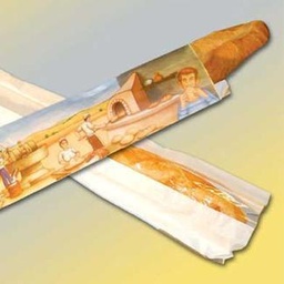 [NRTSABATGBF] SACC. KRAFT FINESTRATO BAGUETTE BIANCO 12X60 800PZ XCT
