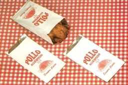 [SACCROSTNØ] SACC. ROSTICCERIA STAMPA POLLO INTERNO ALLUMINIO 17X34 500PZ X CF