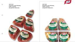 [MEC484] PROSCIUTTO CRUDO STAGIONATO TRANCIO CRUDI D'ITALIA S/GER. DEL COLLE 800GR C.A.