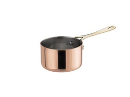 [P2002] MINI COOKER CASSERUOLA LEONE 8,25X5 IN ACCIAIO COLOR RAME
