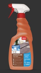 [1834] DET. SUPERFICI IN LEGNO SANITEC 500ML X 6PZ X CT