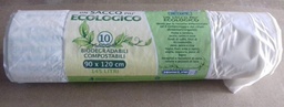[SG90BP-C] SACCO NU COMPOSTABILE A NORMA EN13432 90X120 145LT 10PZ X 15CF X CT