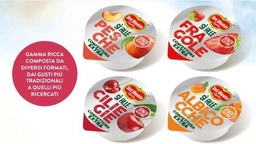 [SO40490] MONODOSE CONFETTURA FRUTTI MISTI IN PLASTICA DEL MONTE 25GR 100PZ X CT