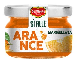 [SO40560] MONODOSE MARMELLATA ARANCIA EXTRA IN VETRO DEL MONTE 28GR 48PZ X CT