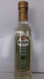 [452.75.06.0] ACETO DI VINO BIANCO MONINI 250ML 6PZ X CT